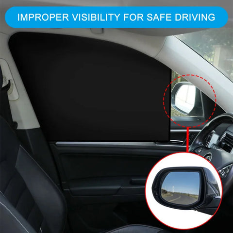 Magnetic Car Sunshade UV Protection Curtains Sun Shield Cover Double Sides Auto Window Sun shade Protector Cover Diy Accessories